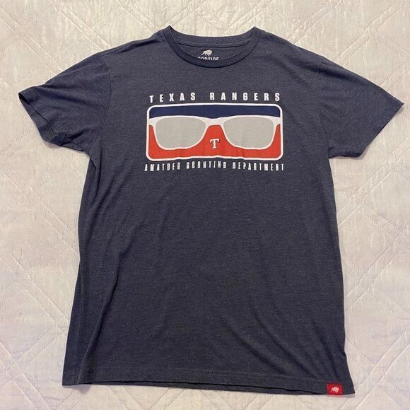 MLB Texas Rangers Amatuer Scouting Department T shirt Large - Picture 1 of 5